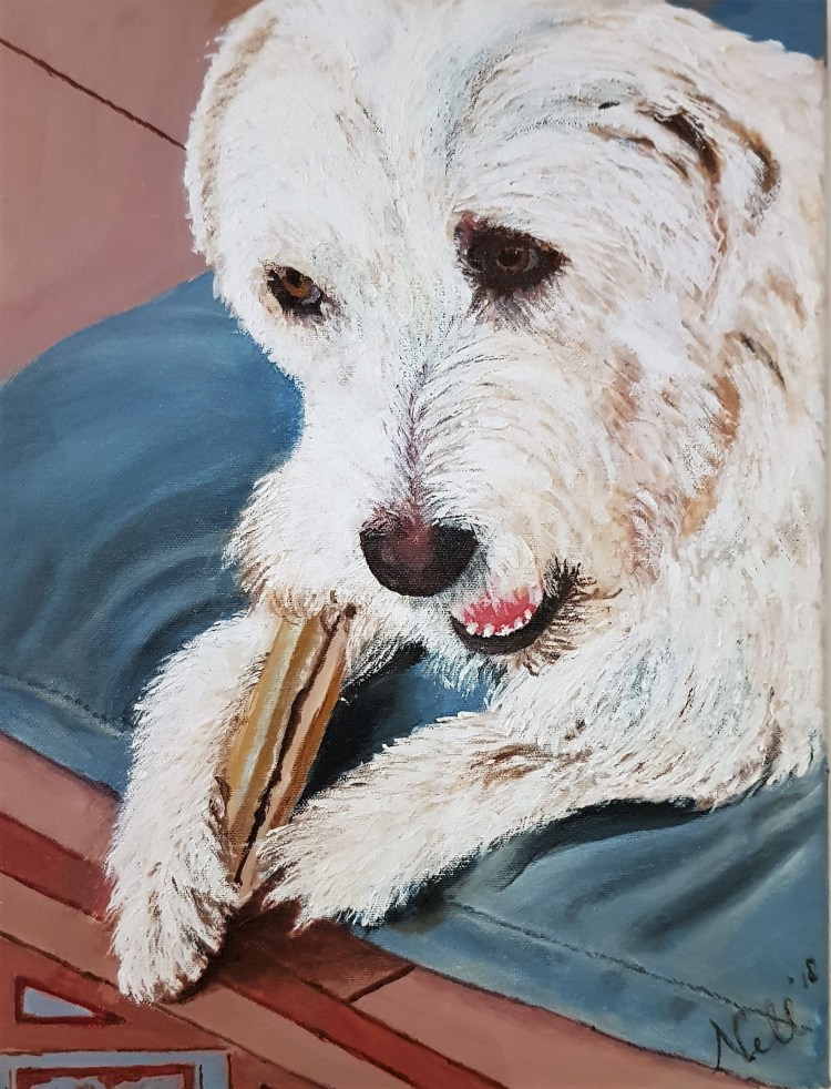 40 x 50 acryl op doek 2018