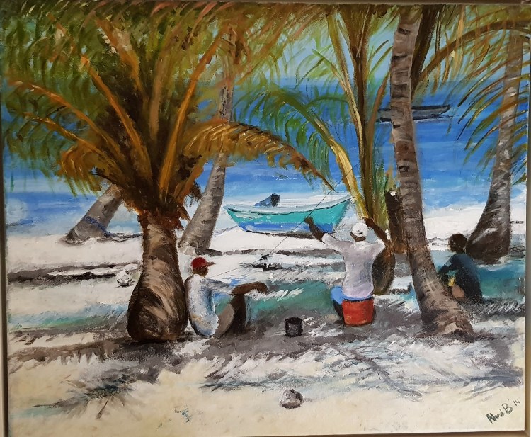 60 x 50 acryl op doek 2014