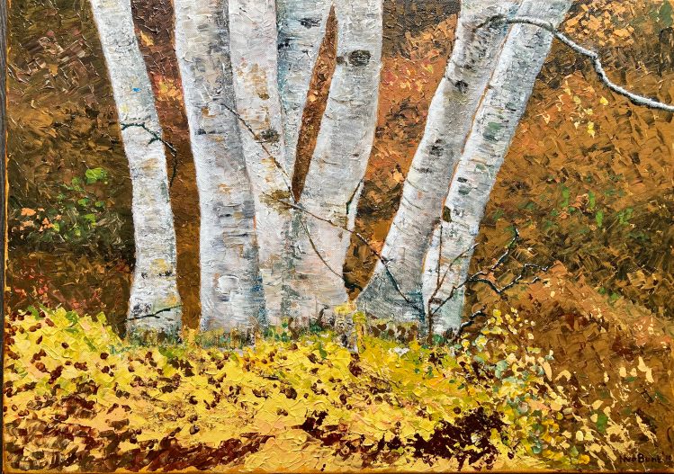 50x70 acryl op doek 2010