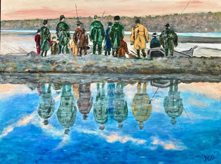 60 x 80 acryl op doek 2016